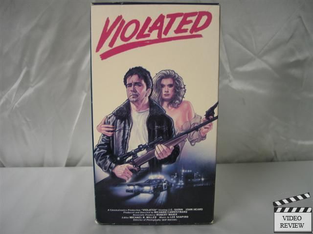 Violated VHS John Heard J C Quinn Richard Cannistraro 028485144811