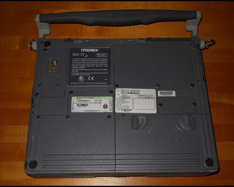 Itronix IX260 GoBook III Rugged Laptop