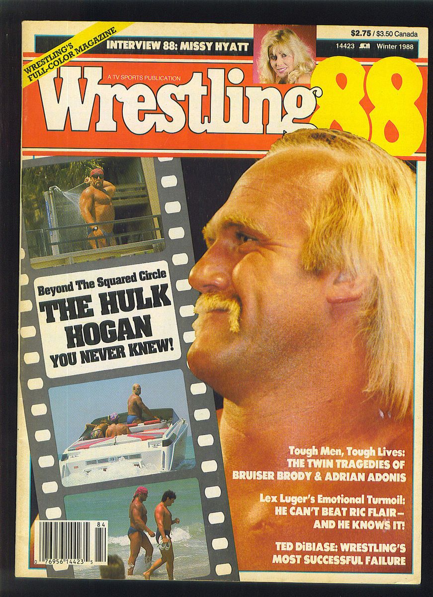 Hulk HOGAN Ric FLAIR Jerry LAWLER Bruiser BRODY Adrian ADONIS 1988