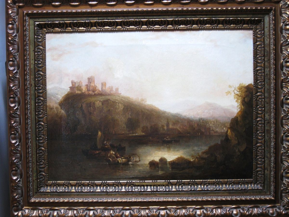 Signed J M w Turner