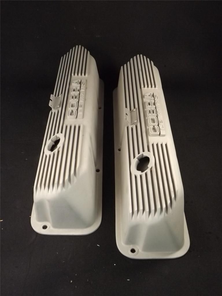 ORIGINAL FORD 427 428 FE COBRA LE MANS VALVE COVERS GREAT V8 352 360