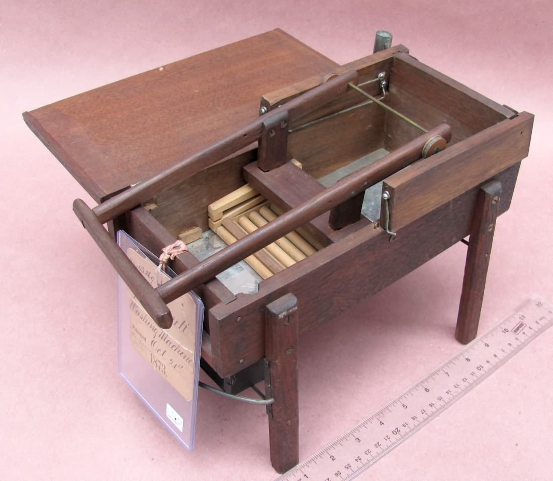  Machine US Patent Model by J. Bennett Salesman Sample Size Antique