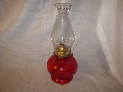 Lamplight Farms J 2088 Kero Lamp Oil Orange Table Lamp