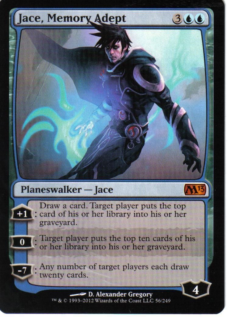 MTG Card JACE MEMORY ADEPT Planeswalker RARE Mint Near Mint MAGIC Core