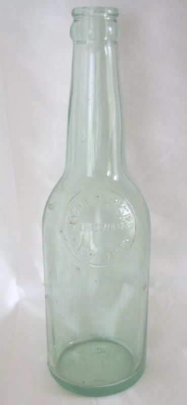 Vintage Jacob Ruppert Brewer NY Glass Embossed Bottle