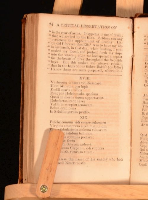 1813 The Poems of Ossian Translated James Macpherson Vol I