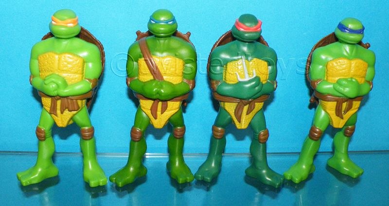 Teenage Mutant Ninja Turtles TMNT McDonalds 4 Figures