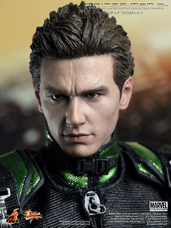 Hot Toys 1 6 Spider Man 3 James Franco as Goblin