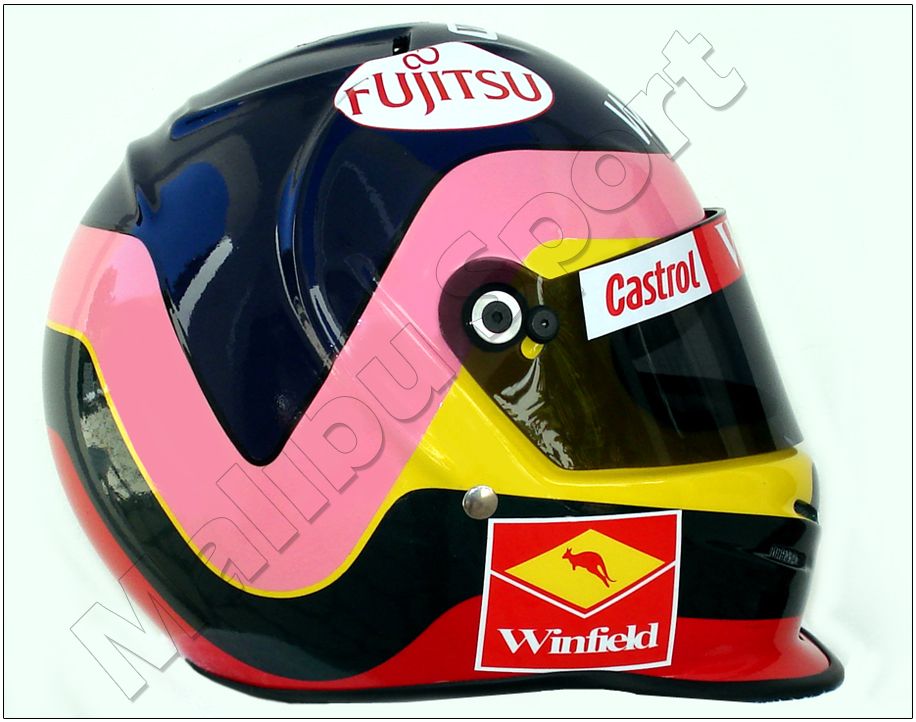 Jacques Villeneuve F1 1998 Replica Helmet Scale 1 1