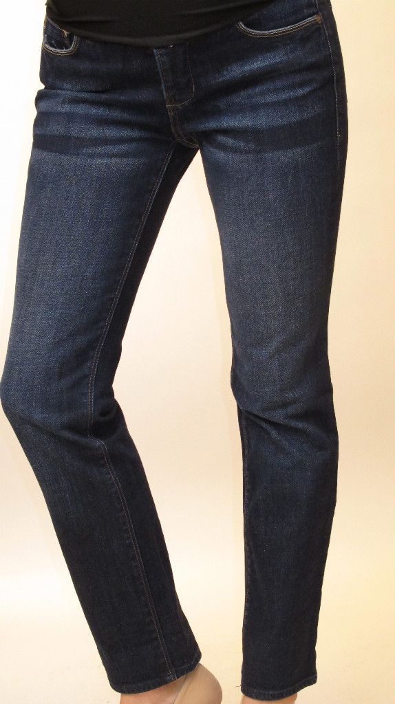 Madewell Rail Straight Maternity Jeans Stretch 27 x 30