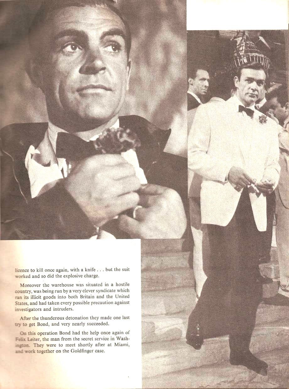 James Bond in Focus UK Magazine Sean Connery 1964