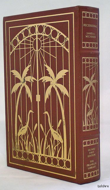 Recessional   SIGNED James Michener   Limited First Edition   Leather