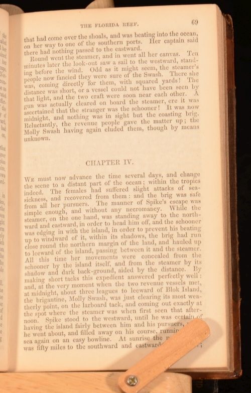  Tier The Florida Reef James Fenimore Cooper American Literature Scarce