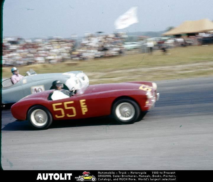 1958 AC Ace Race Car Photo Thompson George Constantine