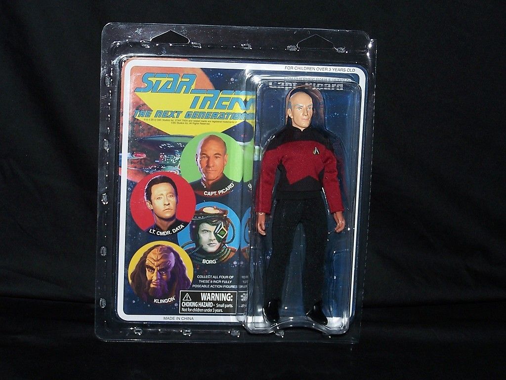  Next Generation Retro Action Figure of Captain Jean Luc Picard