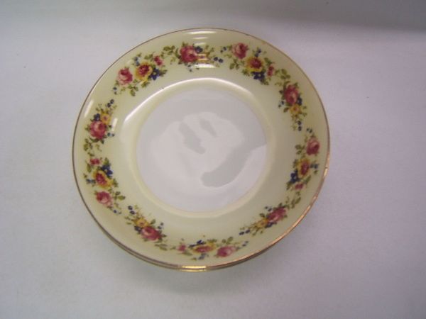 Noritake Japan York YRK1 Roses 5 Soup Bowls JD