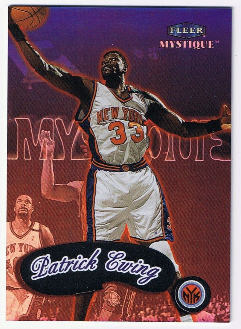  00 Fleer Mystique Patrick Ewing Jason Williams Error Card RARE