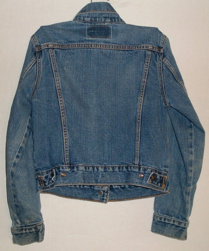 Levis Youth Blue Jean Jacket Sz LG