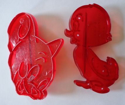  COMPLETE SET of 6 LOEWS Incorporated TOM and JERRY MGM Cookie Cutters