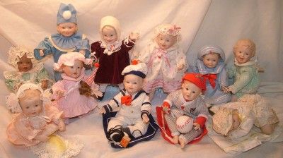 Full Set of Ashton Drake Picture Perfect Yolanda Bello Porcelain Baby