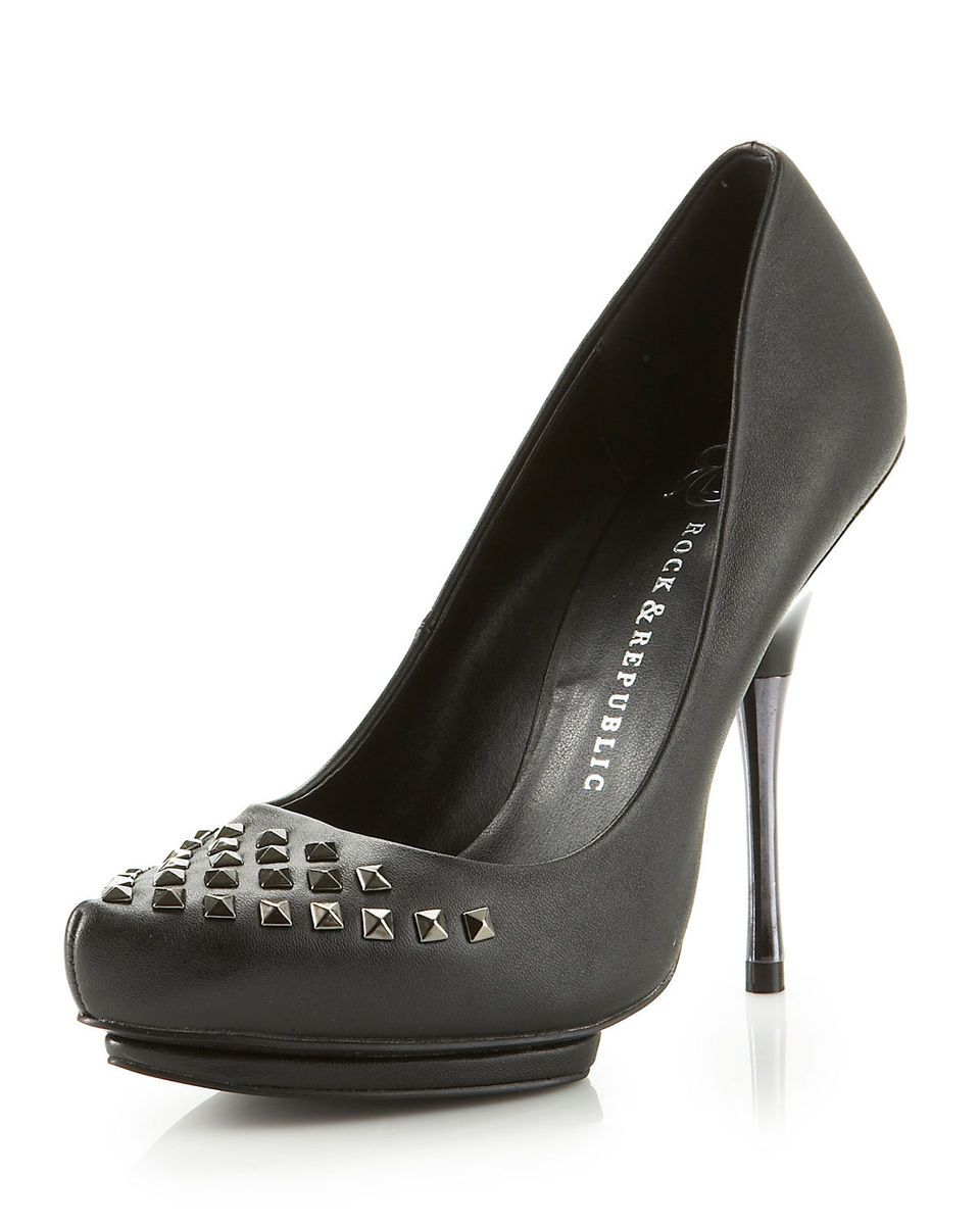 Rock Republic Studded Stiletto Black