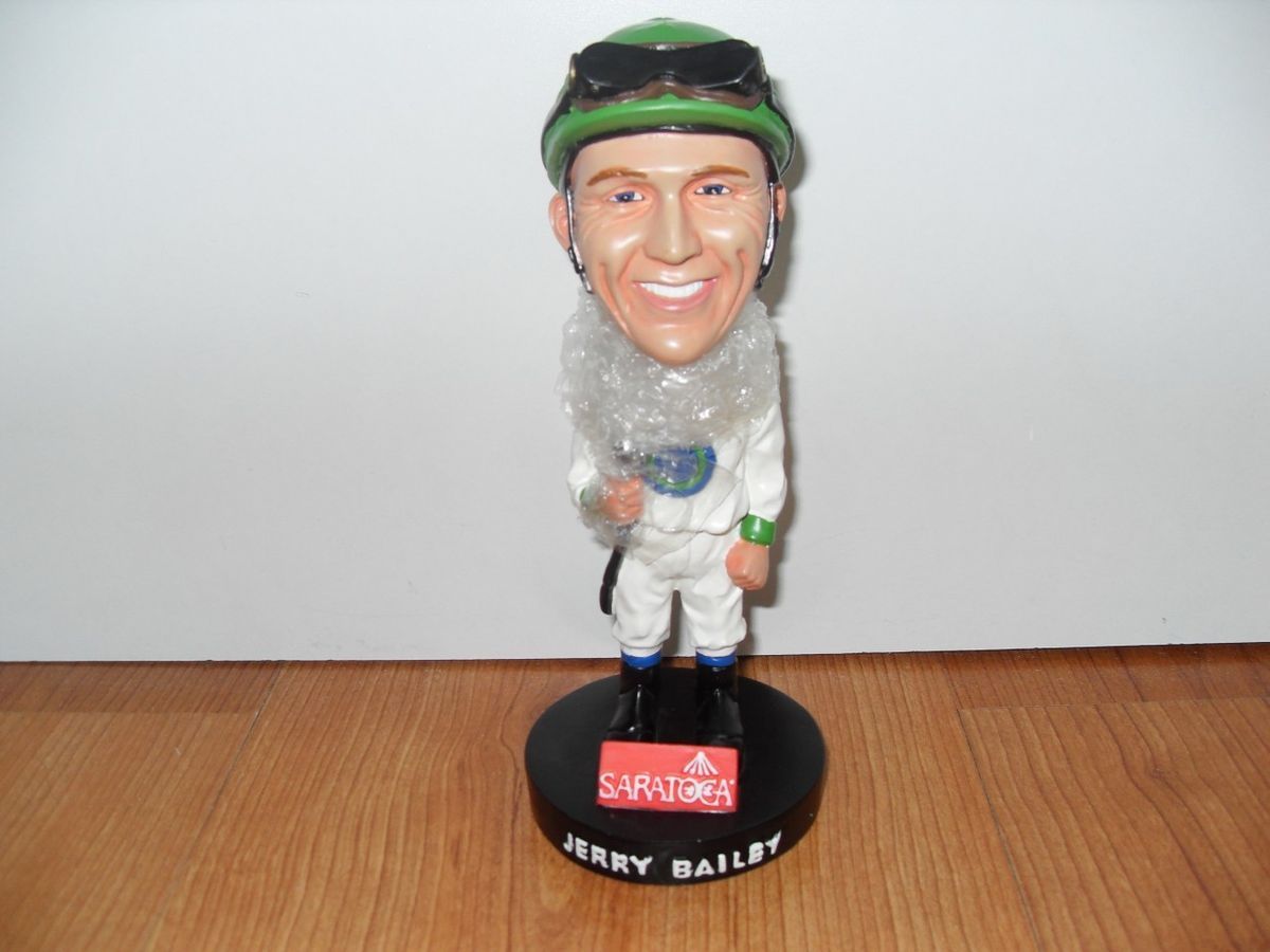 Jerry Bailey Saratoga Bobblehead Bobble Head SGA NIB