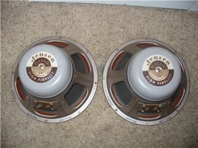 Jensen C12 Flexair L F 12 Woofer Pair Clean