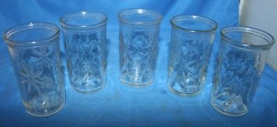 Ball Jelly Juice Cheese Juice Glasses Jars 1 50 TH Anniv Set of Five 4