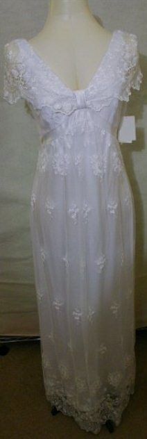 Jessica McClintock White Wedding Dress Gown Size 6