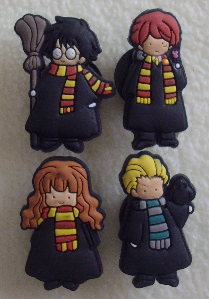 Harry Potter Wizards RARE Charms Fit Crocs Jibbitz