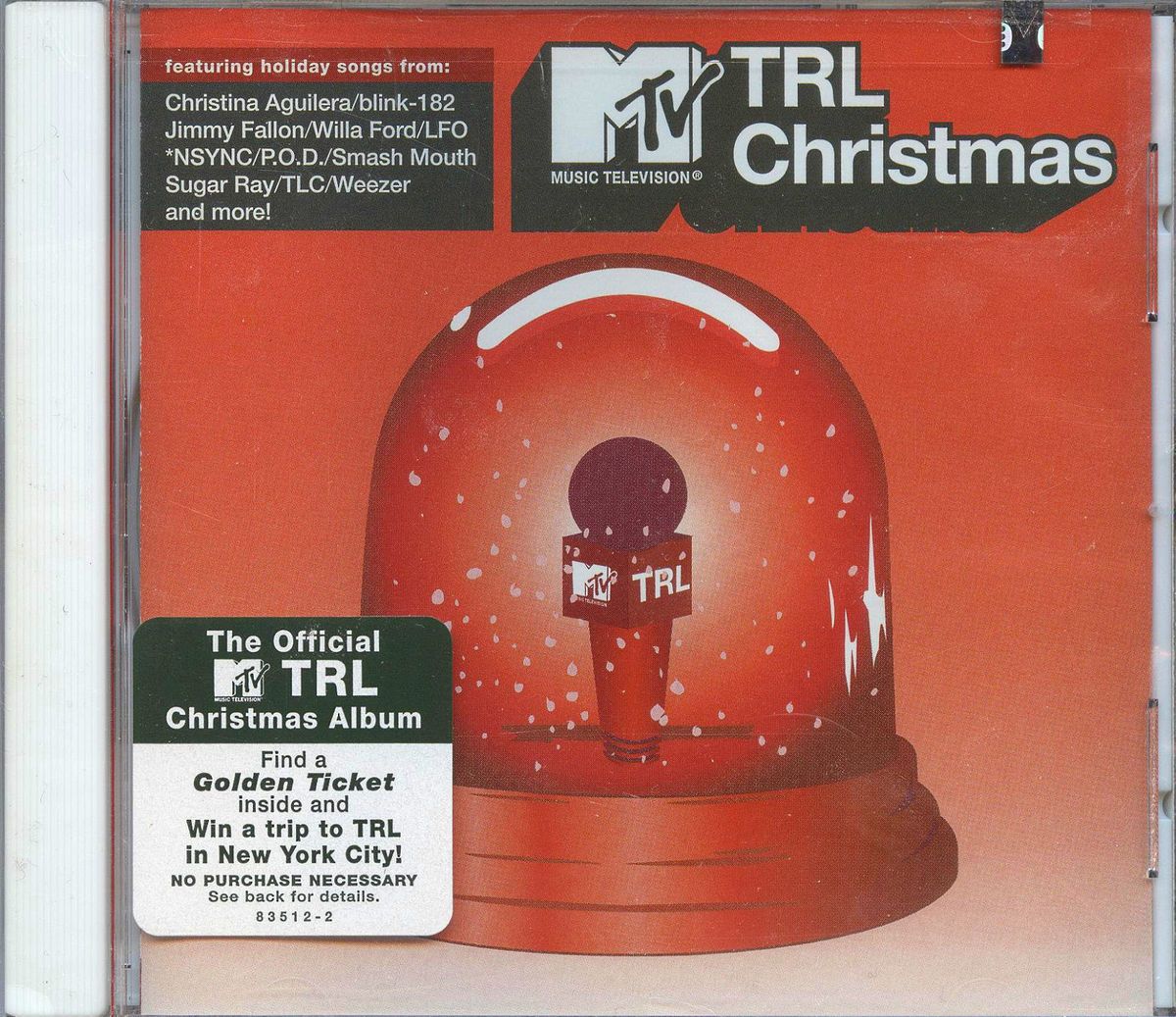 MTV TRL Christmas NEW CD JIMMY FALLON Snowball P.O.D. Rock the Party