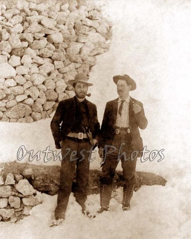 TWO GOLD MINERS GEORGE SPALDING & JOE McCLEOD MINE MINING PROSPECTOR