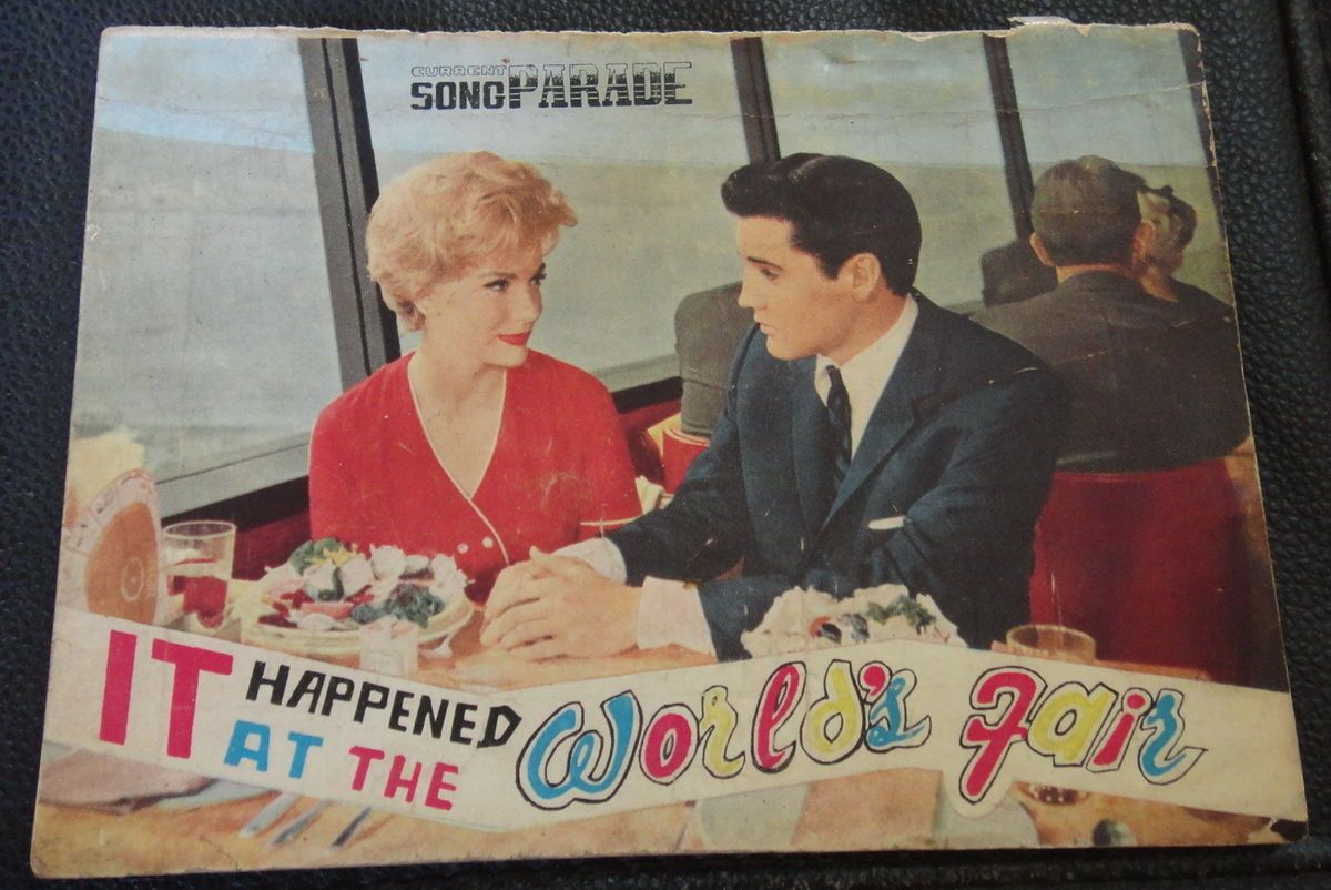 1963 Elvis Presley Joan OBrien Thai Song Magazine It Happened at The