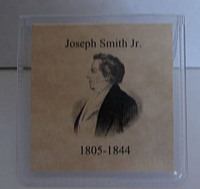 UTAH LDS MORMON  JOSEPH SMITH, PROPHET, SEER, AND REVELATOR STRUCK ON