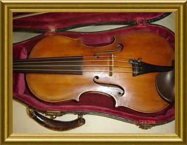 ANTIQUE BEAUTIFUL,JOHANN BAPTIST SCHWEITZER? AMATI PESTINI VIOLIN