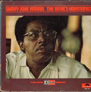 Shaky Jake Harris John Mayall Devil's Harmonica 1971 Germany EX Vinyl  