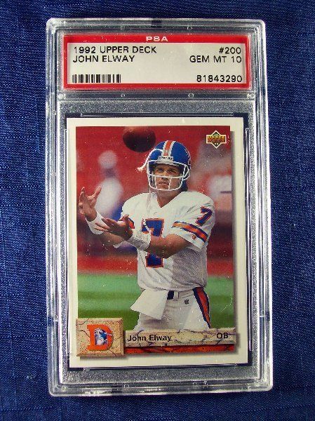 1992 Upper Deck 200 John Elway PSA 10  