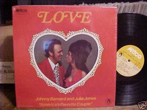 Johnny Bernard Julie Jones LP Love 1975 Oklahoma  