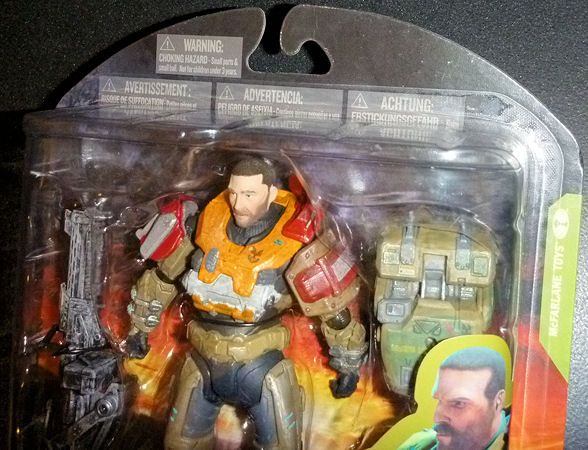 New McFarlane Halo Reach Series 4 No Helmet Jorge  