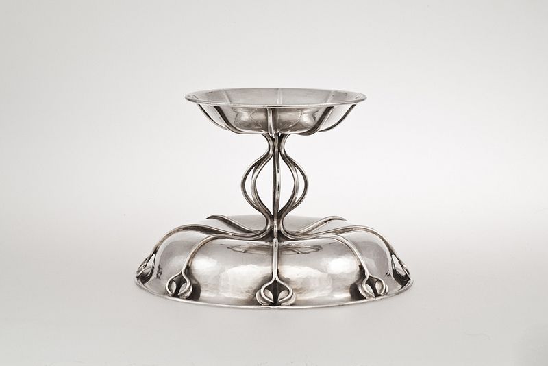 Centerpiece Silver Josef Hoffmann Wiener Werkstatte Werkstätte Secessionist  