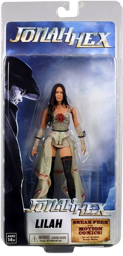 Jonah Hex Figure Lilah 6 5" Series 1 NECA Western Megan Fox  