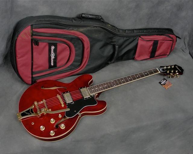 Epiphone Jorma Kaukonen Riviera Deluxe Archtop Guitar Made in Korea  