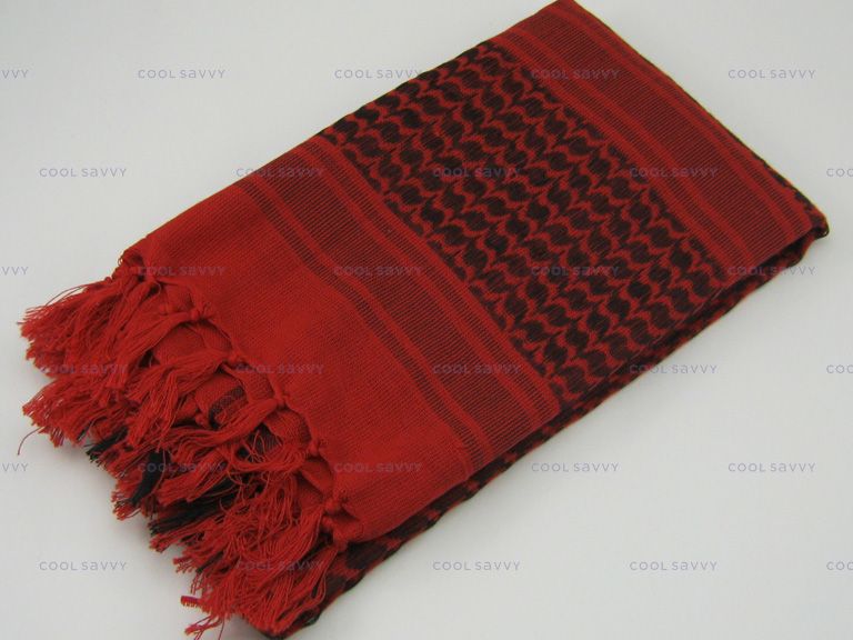 Military Shemagh Tactical Desert Keffiyeh Scarf Coyote Brown  