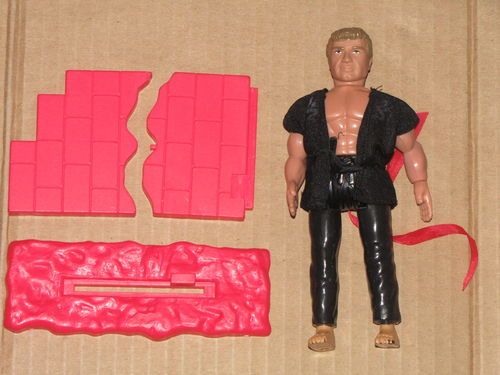 1986 Remco Original The Karate Kid Action Figure Kreese Loose  