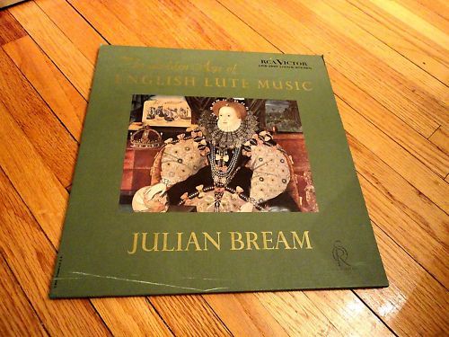 LP Julian Bream Golden Age of English Lute Music RCA
