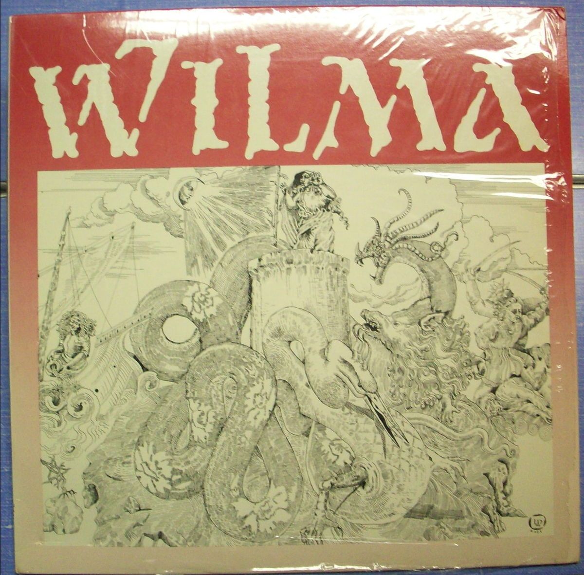 Wilma 1985 Rock LP on Subterranean Records