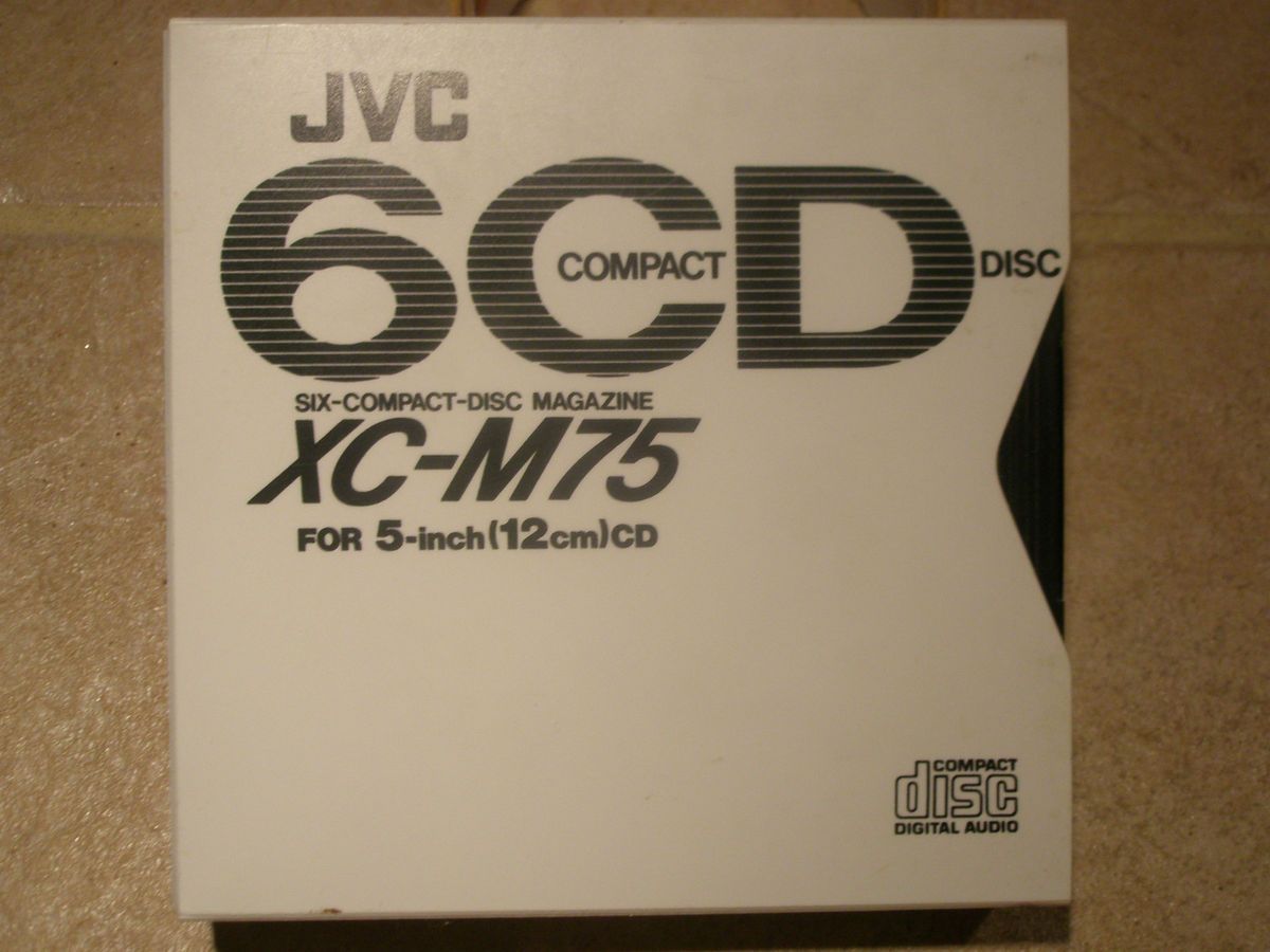 JVC CD Changer 6 Disc Cartridge for Home or Car Audio
