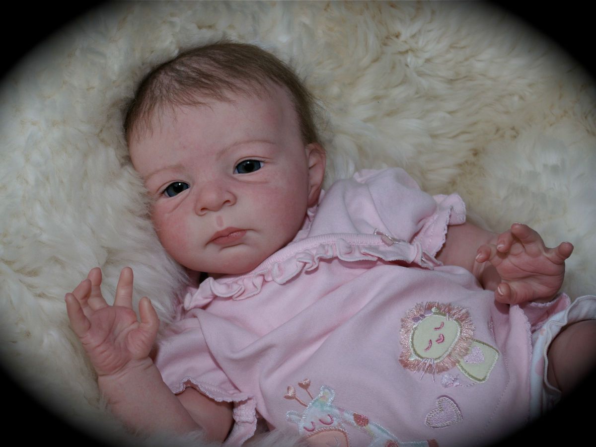 Justine Sweet Reborn Baby from La Nurserie de Canou