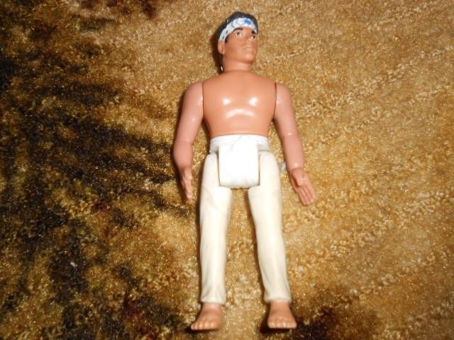  Ralph Macchio action figure Karate kid 1986 remco Daniel Non working