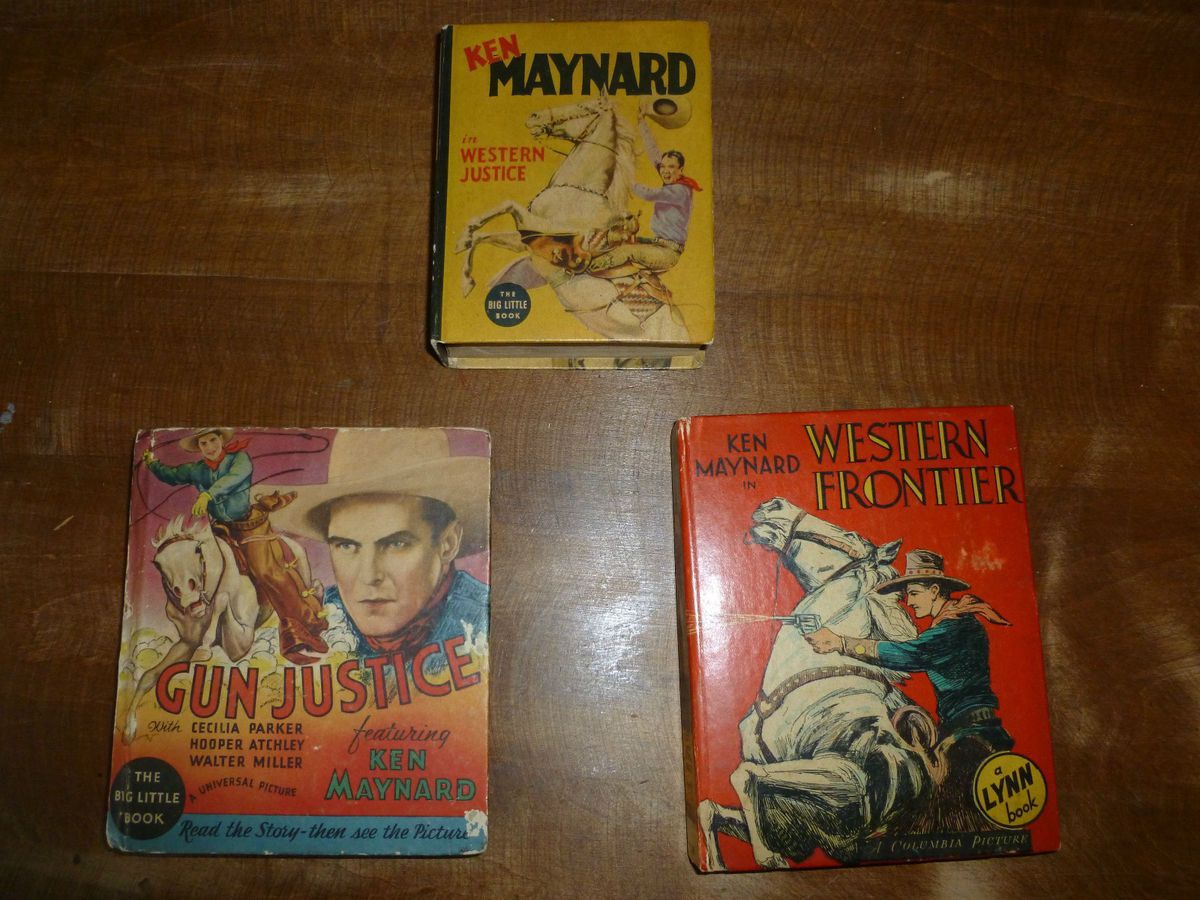 Big Little Book Lot Ken Maynard